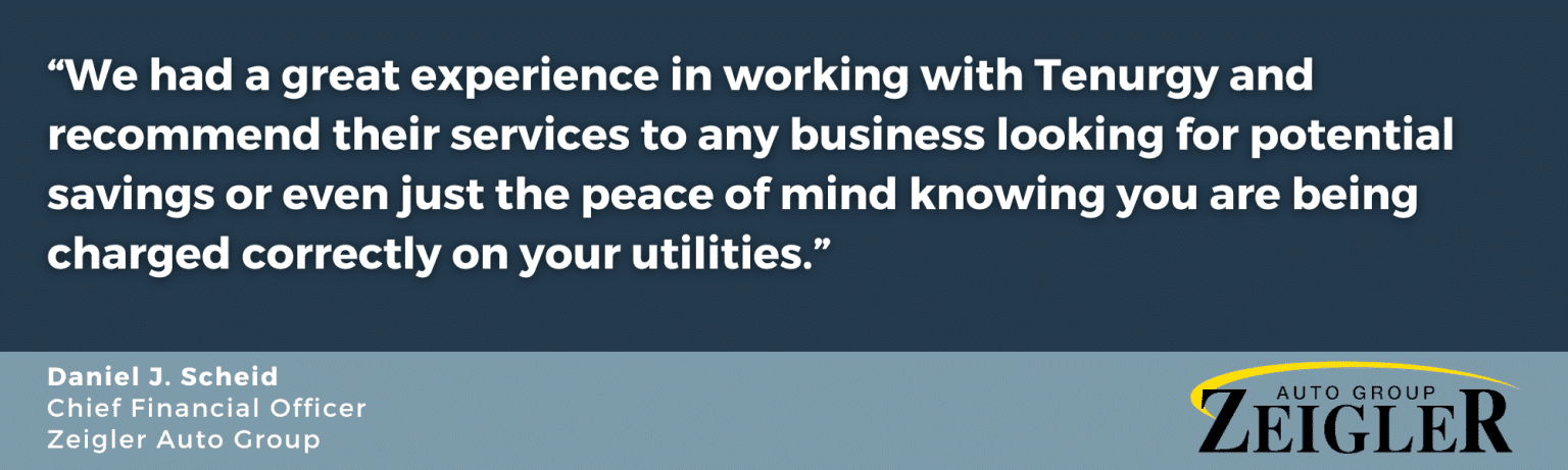 Zeigler Tenurgy Quote